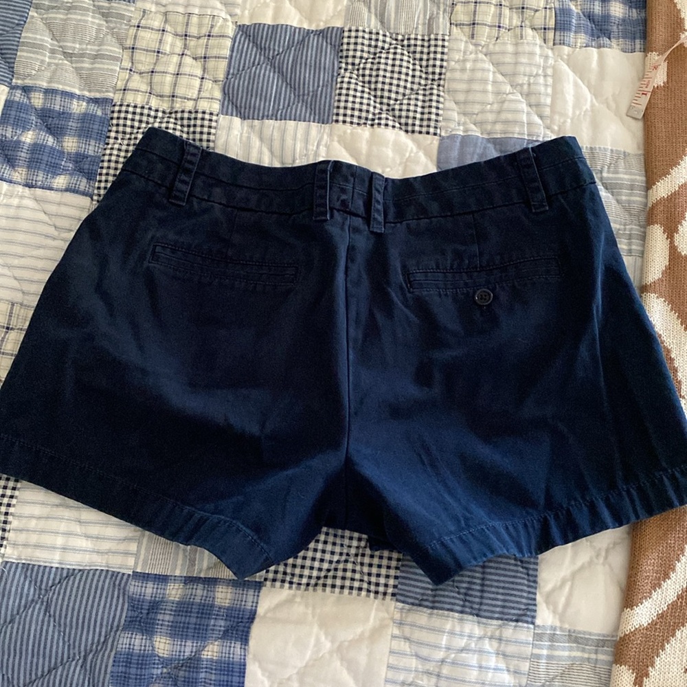 J.Crew Navy Chino Shorts 4” inseam size 8